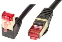 BIGtec Premium 2m 90&deg; gewinkelt gerade/unten Ethernet Gigabit LAN Netzwerkkabel