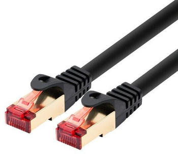 BIGtec CAT 5E LAN-Patchkabel S/FTP 3m schwarz