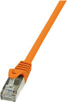 BIGtec Lan Kabel 0,25m Netzwerkkabel Ethernet Internet Patchkabel CAT.6 orange