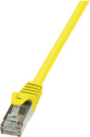BIGtec Lan Kabel 0,25m Netzwerkkabel Ethernet Internet Patchkabel CAT.6 gelb Gigabit