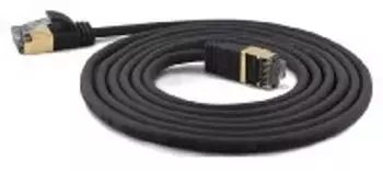 Wantec CAT 7 S/FTP Patchkabel 5m schwarz