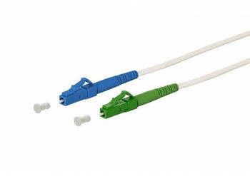 Metz Connect LC/LC LWL-Kabel 9/125&micro; OS2 1,5m wei&szlig;