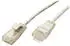 Roline CAT 6A U/UTP Patchkabel 0,3m grau