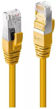 Lindy Gelb 7,5 m Cat6a S/FTP (S-STP) (47867)