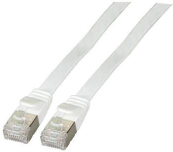 EFB Elektronik CAT 6A F/UTP Patchkabel 0,25m wei&szlig;
