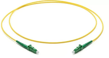 Corning LC/LC 9/125&micro; OS2 LWL-Kabel 10m gelb