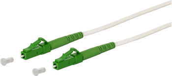 Metz Connect LC/LC 9/125&micro; OS2 LWL-Kabel 6m wei&szlig;