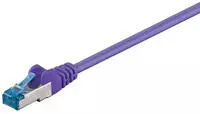 goobay 95608, goobay CAT 6a Netzwerkkabel, S/FTP, LS0H, violett - L&auml;nge: 1,50 m