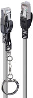 patch cable - 1 m - grey - Grau - 1m