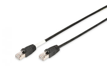 Digitus CAT6 S-FTP Outd. Patchk.,0,25 m W CAT 6 S-FTP Outdoor Patchkabel Cu PE AWG 27/7 L&auml;nge 0,25 m schwarze Au&szlig;enmantelfarbe (DK-1644-020/BL-OD)