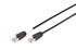 Digitus CAT6 S-FTP Outd. Patchk.,0,25 m W CAT 6 S-FTP Outdoor Patchkabel Cu PE AWG 27/7 Länge 0,25 m schwarze Außenmantelfarbe (DK-1644-020/BL-OD)