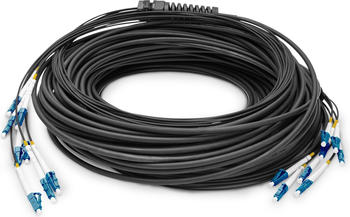 Digitus Kabelpeitsche LC/UPC Einzelmodus (S) zu LC/UPC Einzelmodus (S) 100,0m Glasfaser 9/125 Mikrometer G.657.A1/OS2 halogenfrei innen/au&szlig;en Schwarz (DK-2A338U100BK-BBB)