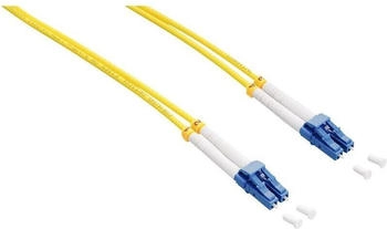 LogiLink LC/LC 9/125&micro; OS2 LWL-Kabel 2m gelb