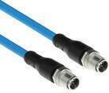 ACT Industrial 3.00m Sensor cable M12X 8-pin male to M12X 8-pin male Superflex SF/UTP TPE (SC4971)