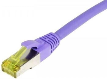 Synergy 21 Patchkabel RJ45 CAT6A 500Mhz, 25m lila S-STP(S/FTP) mitCat.7 (S217772)