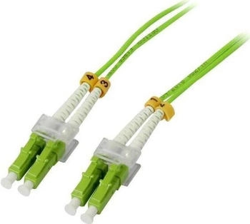 Synergy 21 Glasfaserkabel 1,5m LSZH OM5 2x LC Grün (S215496)