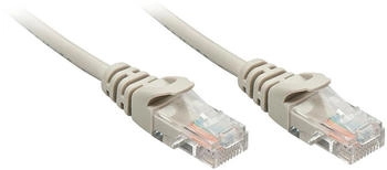Lindy Patch-Kabel RJ-45 (M) bis RJ-45 (M) 100,0m UTP CAT 5e Grau (48377)