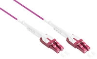 Patchkabel LWL Duplex OM4 (Multimode, 50/125) LC/LC, UNIBOOT, LSZH, austauschbare