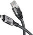 Wentronic 70696 Schwarz Silber 1m Cat6 F/UTP (FTP) (70696)
