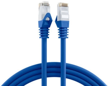 EFB-Elektronik RJ45 Patchkabel Cat.6 U/UTP LSZH CCA blau 0,5m (K8104BL.0,5)