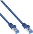 InLine Patchkabel Cat.6A S/FTP TPE LSZH CCA blau 10m Kabel Netzwerk (72600B)