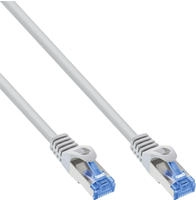 InLine&reg; Patchkabel, Cat.6A, S/FTP, TPE (LSZH), CCA, wei&szlig;, 0,3m