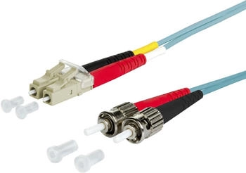 Metz Connect OpDAT Patchkabel OM3 LC-D/2xST MM 2m aqua I-V(ZN)H 50/125 (151J1JOAO20E)