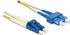 DeLock Kabel Lichtwellenleiter LC Duplex zu SC Singlemode OS2 5m (84802)