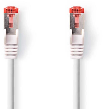 Nedis Wei&szlig; 0,25m Cat6 SF/UTP (S-FTP) (CCGL85221WT025)