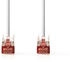 Nedis Weiß 0,25m Cat6 SF/UTP (S-FTP) (CCGL85221WT025)