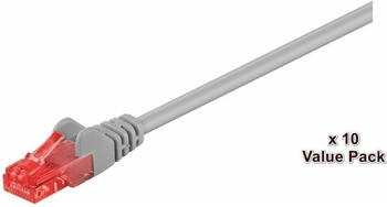 MicroConnect UTP Cat6 10m Grey Grau (V-UTP610VALUEPACKAGE)