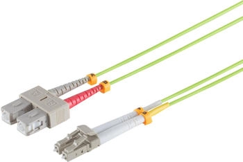 Shiverpeaks maximum connectivity LWL-Duplex Patchkabel LC/SC 50/125&micro; OM5 lindgr&uuml;n 30,0m (07-534815)