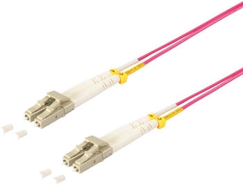 Shiverpeaks maximum connectivity LWL-Duplex Patchkabel LC/LC 50/125µ OM4 violett 15,0m (77927/4)