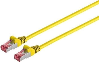 Shiverpeaks maximum connectivity Patchkabel cat 6A S/FTP PIMF GHMT-ZERTIFIZIERT gelb 0,15m (75711-A0.15Y)