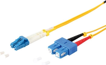 Shiverpeaks maximum connectivity LWL-Duplex Patchkabel LC/SC 9/125µ OS1/OS2 gelb 2,0m (77809)
