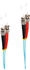Shiverpeaks Glasfaserkabel 1m ST OM3 Aqua-Farbe (BS77901/3)