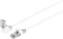 Shiverpeaks maximum connectivity Patchkabel cat 6 S/FTP PIMF Winkel-gerade weiß 7,5m (08-64066)