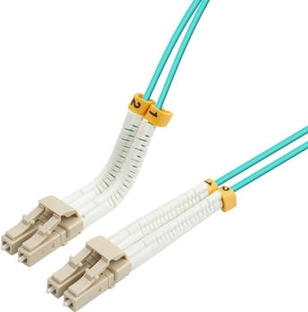 Lanview Bendable LC-LC Multimode fibre cable duplex 5m OM3 Kabel Multimode-Faser (LVO231205-FLEX)