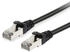 Equip Cat.6A S/FTP Patch Cable Black 20m (606110)