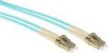 ACT 15m multimode 50/125 OM3 duplex armored fiber patch cable LC/LC (RL3415)
