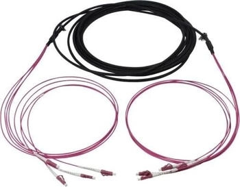 Synergy 21 Glasfaserkabel 140m 4x LC U-DQ(ZN) BH OM4 Pink (S217063)