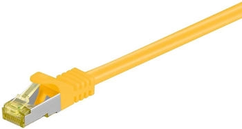 Goobay Cat.7 Patchkabel S/FTP (PiMF) Gelb 20m LSZH Kupfer RJ45 Stecker (91656)