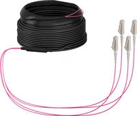 EFB Elektronik Trunkkabel U-DQ ZN BH OM4 4G 1x4 LC-LC 20m Dca LSZH - Kabel - 20...