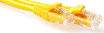 ACT Yellow 10m LSZH U/UTP CAT6A patch cable with RJ45 connectors (IB1910)