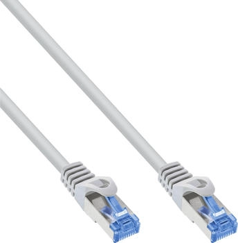 InLine Patchkabel Cat.6A S/FTP TPE LSZH CCA wei&szlig; 7.5m Kabel Netzwerk (72607W)