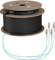 EFB Elektronik Trunkkabel U-DQ ZN BH OM3 4G 1x4 LC-LC 100m Dca LSZH - Kabel -...