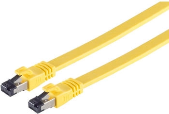 Shiverpeaks maximum connectivity Patchkabel CAT 8.1 U/FTP (PIMF) flach (LSZH) gelb 2,0m (08-42032)