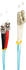 LWL Duplex Kabel, OM3, 2x ST Stecker/2x LC Stecker