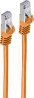 RJ45 Patchkabel m. CAT 7 Rohkabel PIMF orange 30m