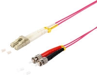 LINDY 46351, LINDY 46351 - Kabel LWL LC/ST OM4 50/125&micro;m 2 m, Grundpreis: &euro; 5,65